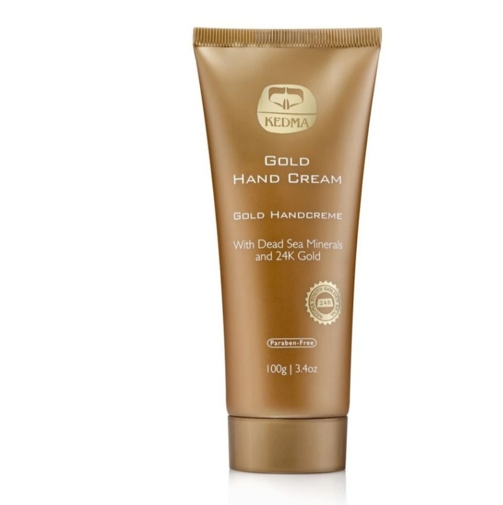 Genuine Kedma Gold Handcream 3.4oz NWT Sealed
